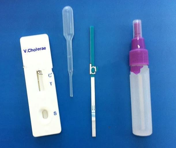 ID004-Cholera 01 Antigen Rapid Test Kit - WHOLESALE Pack - 1000 Kits, 0 25 Tests/Kit