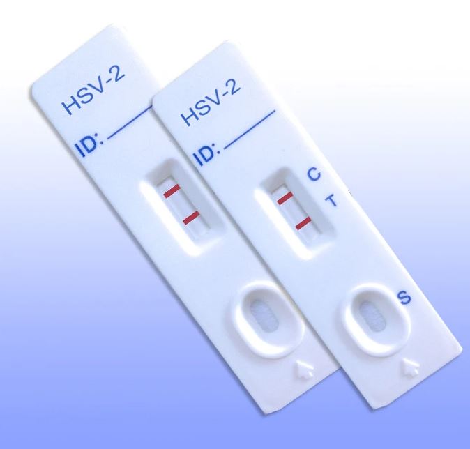 STD02-Herpes HSV-2 Patented Home Test Kit - WHOLESALE Pack - 1000 Kits, 1 Test/Kit