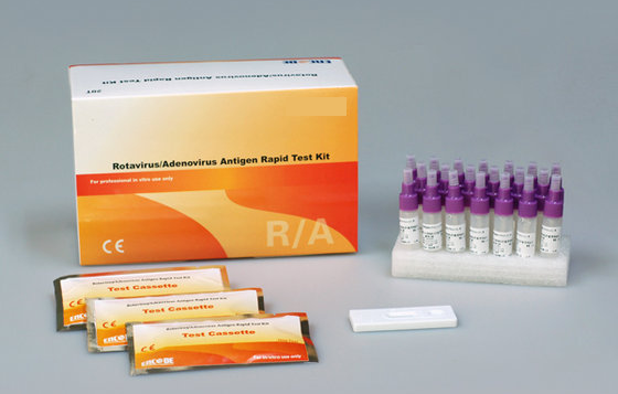 ID012-Rotavirus Antigen Rapid Test Kit (Include Adenovirus) - WHOLESALE Pack - 1000 Kits 25 Tests/Kit